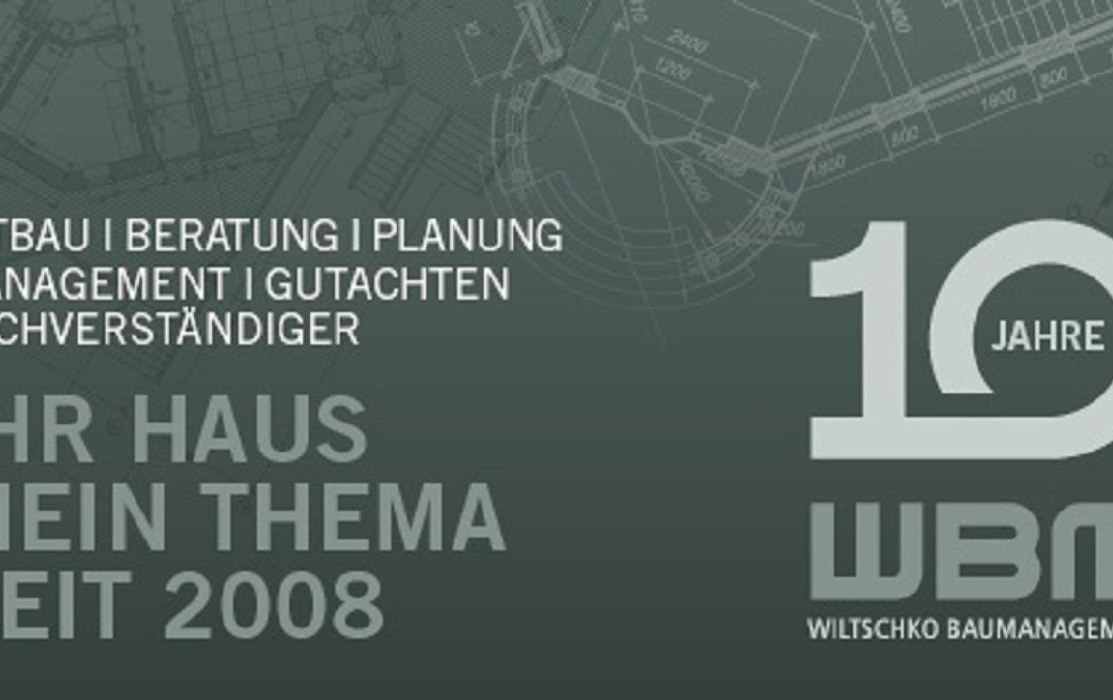 WBM Wiltschko Baumanagement GmbH Headerbild